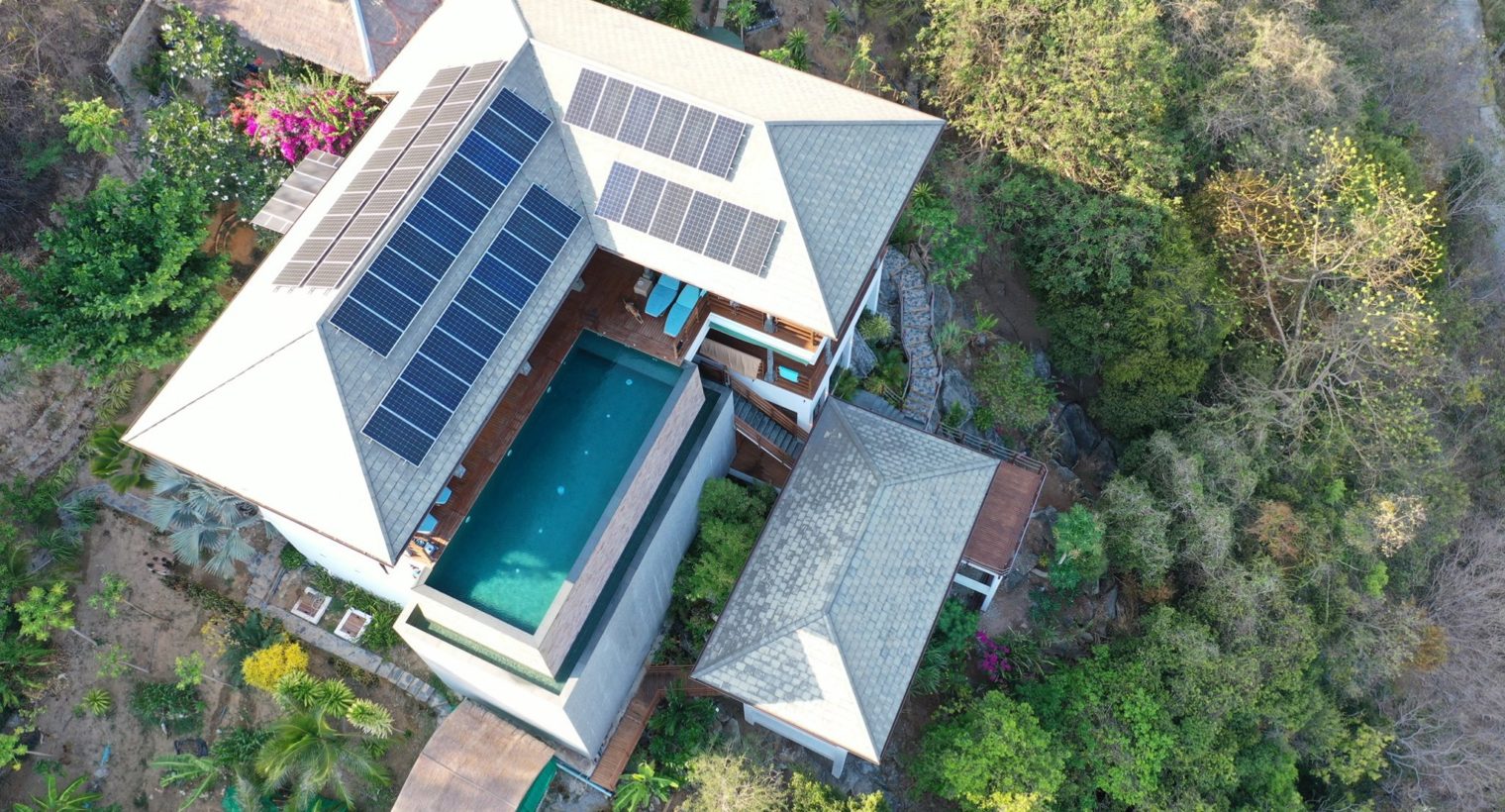 15 KW Solar Ko Samui Systemi, Taling Nam Solar Samui 2020 / Green energy