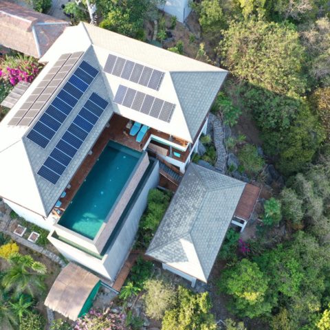 15 KW Solar Ko Samui Systemi, Taling Nam Solar Samui 2020 / Green energy